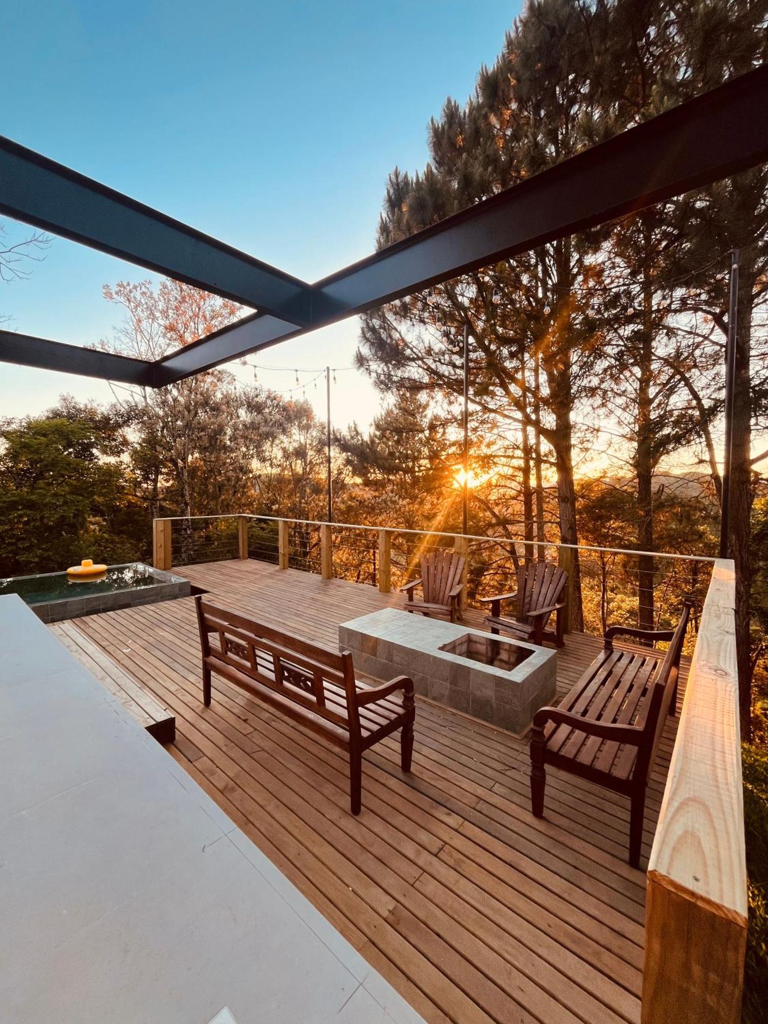 Paraiso Em Rancho Queimado Com Piscina Aquecida Exterior foto