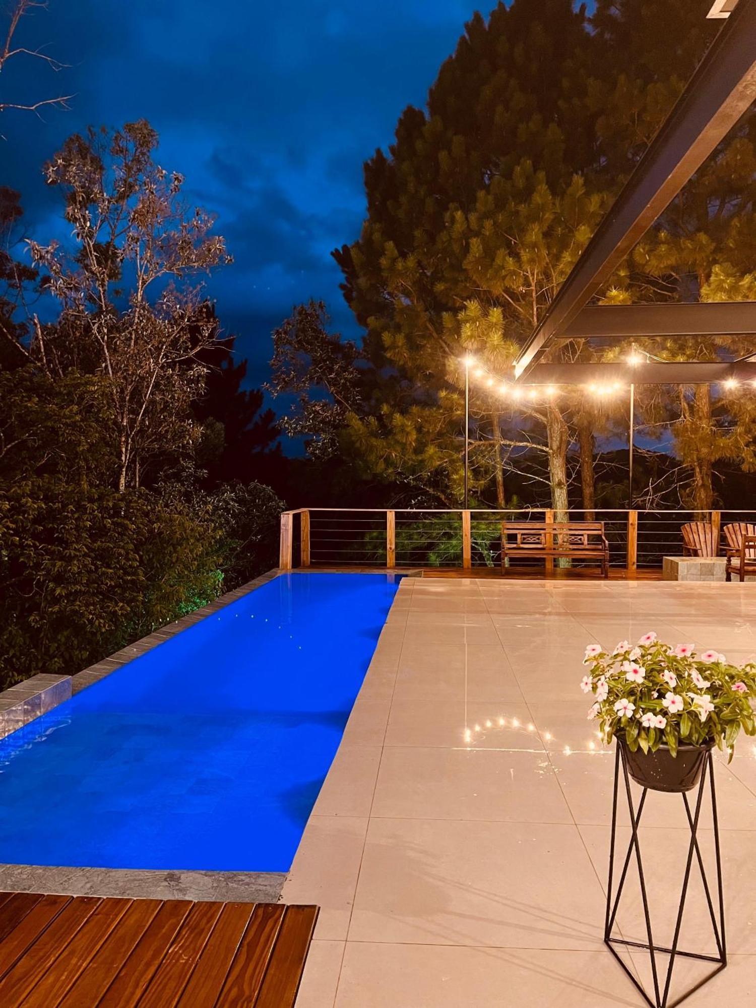 Paraiso Em Rancho Queimado Com Piscina Aquecida Exterior foto